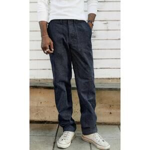 IMOGENE + WILLIE Oliver Military Trouser in Jaspe Twill
 Size 30